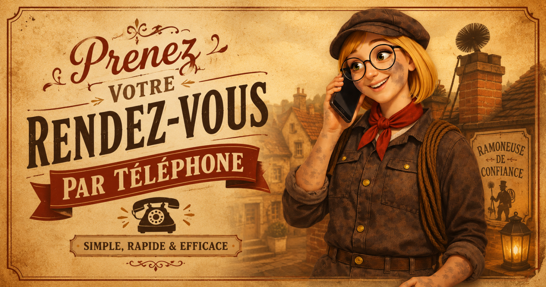 Nous contacter par téléphone.